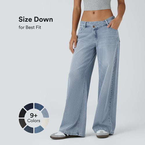 Voguezzy™ - Low Rise Baggy Jeans