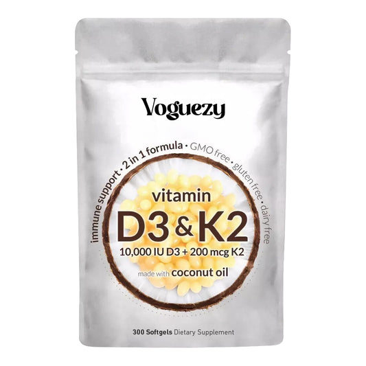 Voguezy™ Vitamin D3 & K2 Soft Gels