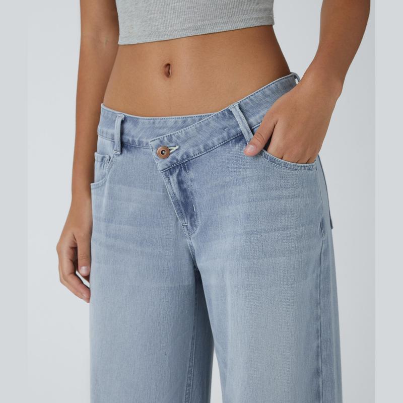 Voguezzy™ - Low Rise Baggy Jeans